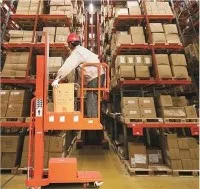 Elektrický vychystávací vozík