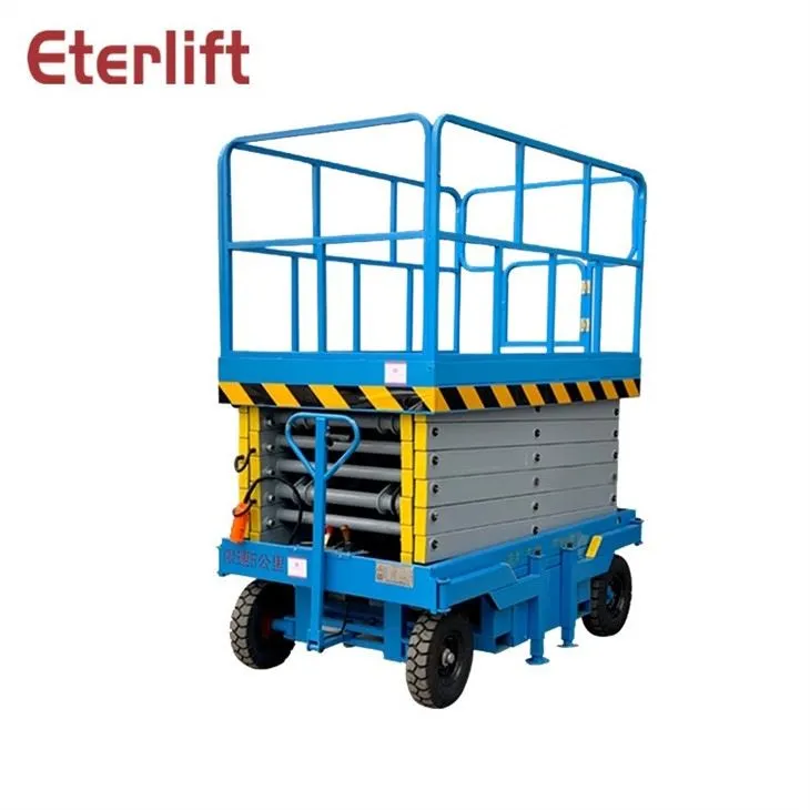 Traction Type Mobile Scissor Lift Platform