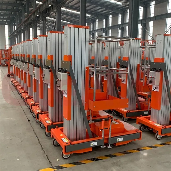 Jednostožárový zvedák z hliníkové slitiny