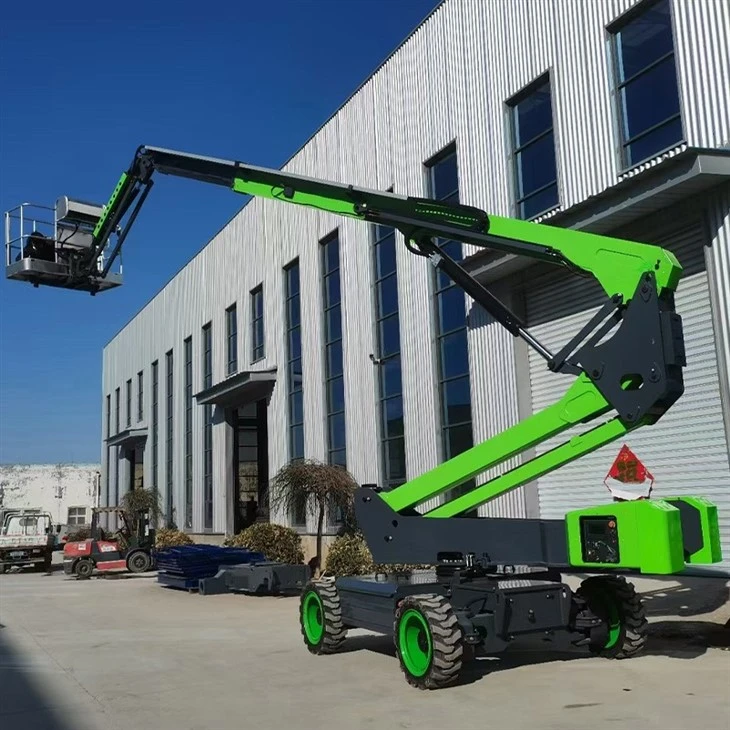 Telescopic Boom Lift For Aerial Work